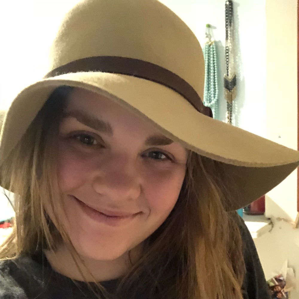 Tan/Brown floppy sun hat